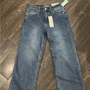 Just USA Blue Straight Leg Jeans